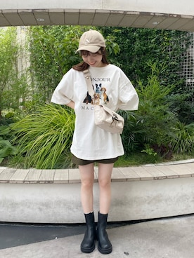 Yu.さん(レディース・150cm)の夏コーディネート