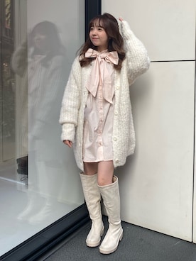 Yu.さん（レディース・150cm）の冬コーディネート