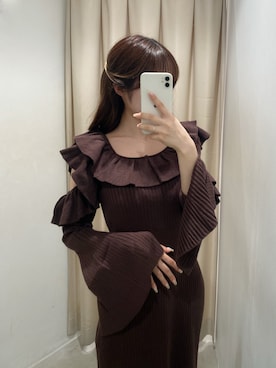 「いいね返し」｜「アイテム（ワンピース/ドレス）」を使った、Yu.さん（レディース・150cm）の夏コーディネート