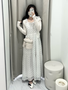 「OLIVE des OLIVE（オリーブデオリーブ）のアイテム」を使った、Yu.さん（レディース・150cm）の夏コーディネート