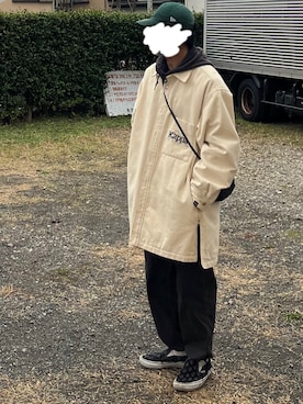 「XLARGE（エクストララージ）のアイテム（パンツ）」を使った、Takaさん（メンズ・171cm）の春コーディネート