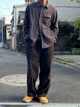 「H&M（エイチ・アンド・エム）のアイテム」を使った、Takaさん（メンズ・171cm）の春コーディネート