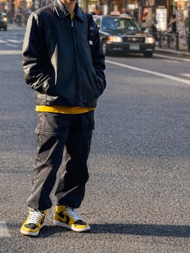 「KEBOZ（ケボズ）のアイテム」を使った、Takaさん（メンズ・171cm）の春コーディネート