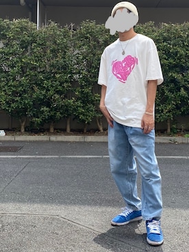 「SPINNS（スピンズ）のアイテム（ニットキャップ/ビーニー）」を使った、Takaさん（メンズ・171cm）の夏コーディネート