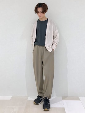 「アイテム（カーディガン/ボレロ）」を使った、_kaitoさん（メンズ・168cm）の夏コーディネート