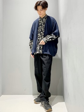 「CRAFT STANDARD BOUTIQUE（クラフトスタンダードブティック）のアイテム（その他パンツ）」を使った、_kaitoさん（メンズ・168cm）の秋コーディネート