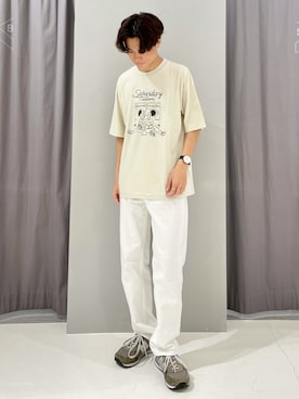 「SEVENDAYS=SUNDAY（セブンデイズサンデイ）のアイテム（トップス）」を使った、_kaitoさん（メンズ・168cm）の夏コーディネート