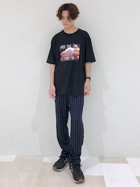 「SEVENDAYS=SUNDAY（セブンデイズサンデイ）のアイテム（トップス）」を使った、_kaitoさん（メンズ・168cm）の夏コーディネート