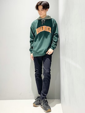 「SEVENDAYS=SUNDAY（セブンデイズサンデイ）のアイテム（スウェット）」を使った、_kaitoさん（メンズ・168cm）の秋コーディネート