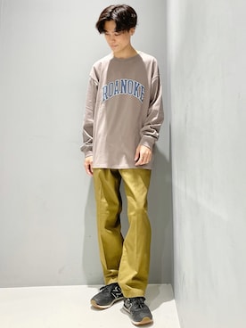 「SEVENDAYS=SUNDAY（セブンデイズサンデイ）のアイテム（スウェット）」を使った、_kaitoさん（メンズ・168cm）の秋コーディネート