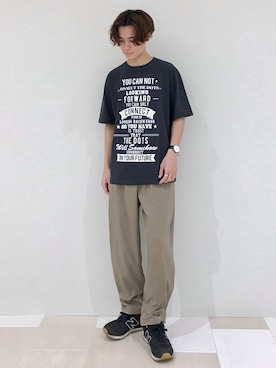 「SEVENDAYS=SUNDAY（セブンデイズサンデイ）のアイテム（トップス）」を使った、_kaitoさん（メンズ・168cm）の夏コーディネート