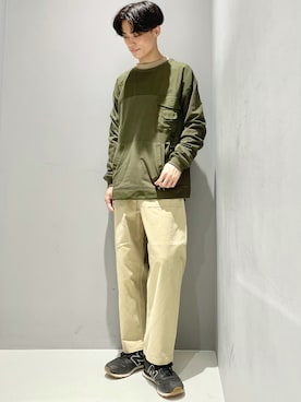 「ポケットＴシャツ」｜_kaitoさん（メンズ・168cm）の秋コーディネート