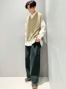 「メッシュ」｜_kaitoさん（メンズ・168cm）の秋コーディネート