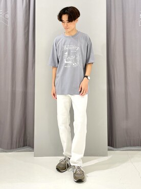 「SEVENDAYS=SUNDAY（セブンデイズサンデイ）のアイテム（トップス）」を使った、_kaitoさん（メンズ・168cm）の夏コーディネート
