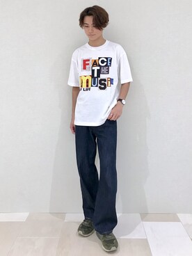 「SEVENDAYS=SUNDAY（セブンデイズサンデイ）のアイテム（トップス）」を使った、_kaitoさん（メンズ・168cm）の夏コーディネート