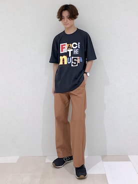 「SEVENDAYS=SUNDAY（セブンデイズサンデイ）のアイテム（トップス）」を使った、_kaitoさん（メンズ・168cm）の夏コーディネート