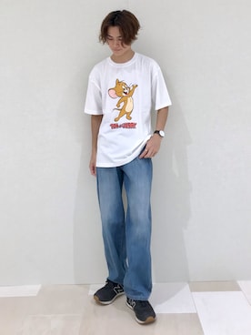 「SEVENDAYS=SUNDAY（セブンデイズサンデイ）のアイテム（トップス）」を使った、_kaitoさん（メンズ・168cm）の夏コーディネート