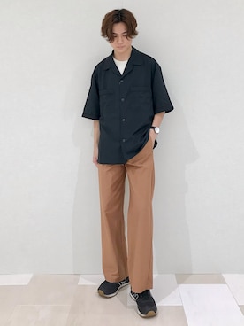 「ポリエステル」｜_kaitoさん（メンズ・168cm）の夏コーディネート