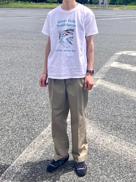 「CPCM（シーピーシーエム）のアイテム（アクセサリー）」を使った、komさん（メンズ・175cm）の夏コーディネート