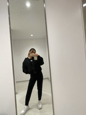 「WEGO（ウィゴー）のアイテム（MA-1）」を使った、Tinaさん（レディース・157cm）の秋コーディネート