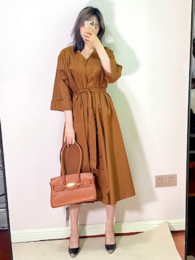 「アイテム（ワンピース/ドレス）」を使った、miaさん（レディース・164cm・20代）の夏コーディネート