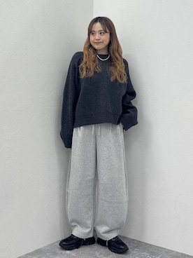 Ayaさん(レディース・152cm)の冬コーディネート