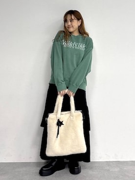 Ayaさん（レディース・152cm）の冬コーディネート