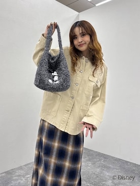 「アイテム（シャツワンピース）」を使った、Ayaさん（レディース・152cm・20代）の秋コーディネート