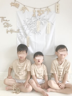「ZARA KIDS」｜「アイテム（その他）」を使った、ぽん‪‪☺︎‬さん（キッズ・100cm）の夏コーディネート