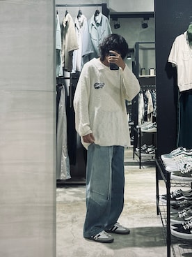 「AES（エーイーエス）のアイテム」を使った、Kuan-Hsuan  Wangさん（メンズ・170cm）の秋コーディネート