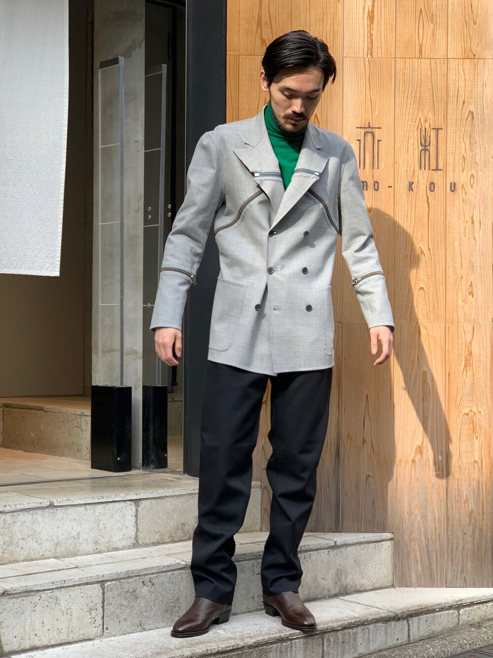 Sans limiteのスラックスを使った人気ファッションコーディネート - WEAR