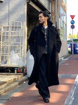 LEMAIRE チベット マキシコート | ブラウン | FARFETCH JP