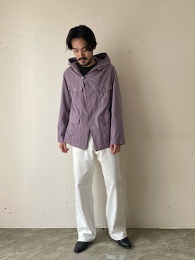 「CLAMP（クランプ）のアイテム」を使った、WARE-mo-KOU_aokiさん（メンズ・178cm）の春コーディネート