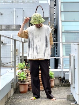 「FUDGEBOYのトラッドスタイル」｜WARE-mo-KOU_aokiさん（メンズ・178cm）の春コーディネート
