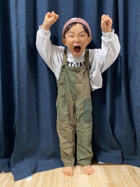 健太郎さん（キッズ・100cm）の秋コーディネート