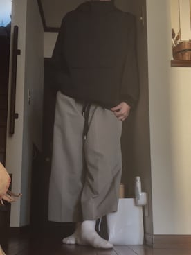 「CASPER JOHN」｜「アイテム（その他トップス）」を使った、Dai.さん（メンズ・173cm）の冬コーディネート
