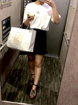 なーこさん（レディース・158cm）の夏コーディネート