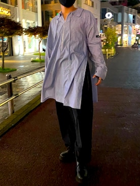 「SYU.HOMME/FEMM（シュウ）のアイテム」を使った、shuya 相互フォローさん（メンズ・171cm）の夏コーディネート