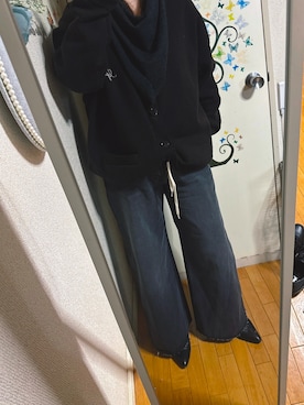 「FRAMeWORK（フレームワーク）のアイテム」を使った、Rikoさん（レディース・155cm）の冬コーディネート