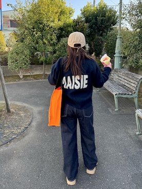 「FRAMeWORK（フレームワーク）のアイテム」を使った、Rikoさん（レディース・155cm）の冬コーディネート