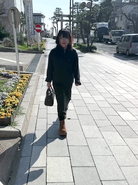 「Spick & Span（スピックアンドスパン）のアイテム（ナイロンジャケット）」を使った、Rikoさん（レディース・155cm）の春コーディネート