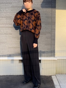 「NOMINE（ノミネ）のアイテム」を使った、ぎうにうさん（レディース・169cm）の冬コーディネート