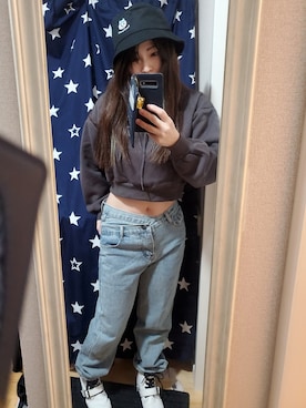 「GRL（グレイル）のアイテム（チェスターコート）」を使った、ゆきさん（レディース・154cm）の冬コーディネート