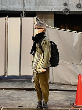 「Ungrid（アングリッド）のアイテム」を使った、すなぎもさん（メンズ・173cm）の冬コーディネート