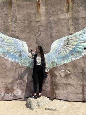 Mai✩*॰¨̮さん（レディース・161cm）の春コーディネート