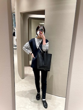 「united arrows」｜「アイテム（その他）」を使った、a i k aさん（レディース・167cm）の秋コーディネート