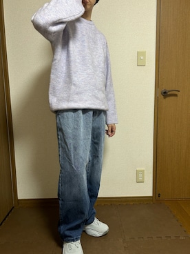 「アイテム（ニット/セーター）」を使った、たけちゃんさん（メンズ・167cm・30代）の秋コーディネート