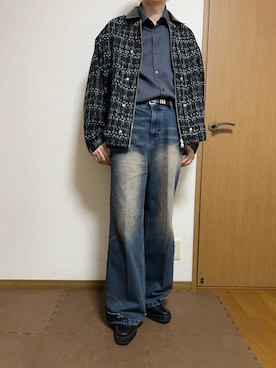 「アイテム（ブルゾン）」を使った、たけちゃんさん（メンズ・167cm・30代）の秋コーディネート