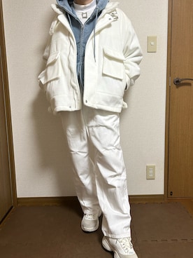 「アイテム（ブルゾン）」を使った、たけちゃんさん（メンズ・167cm・30代）の秋コーディネート