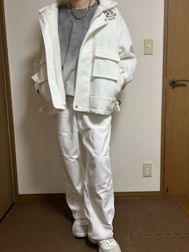 「アイテム（ブルゾン）」を使った、たけちゃんさん（メンズ・167cm・30代）の秋コーディネート